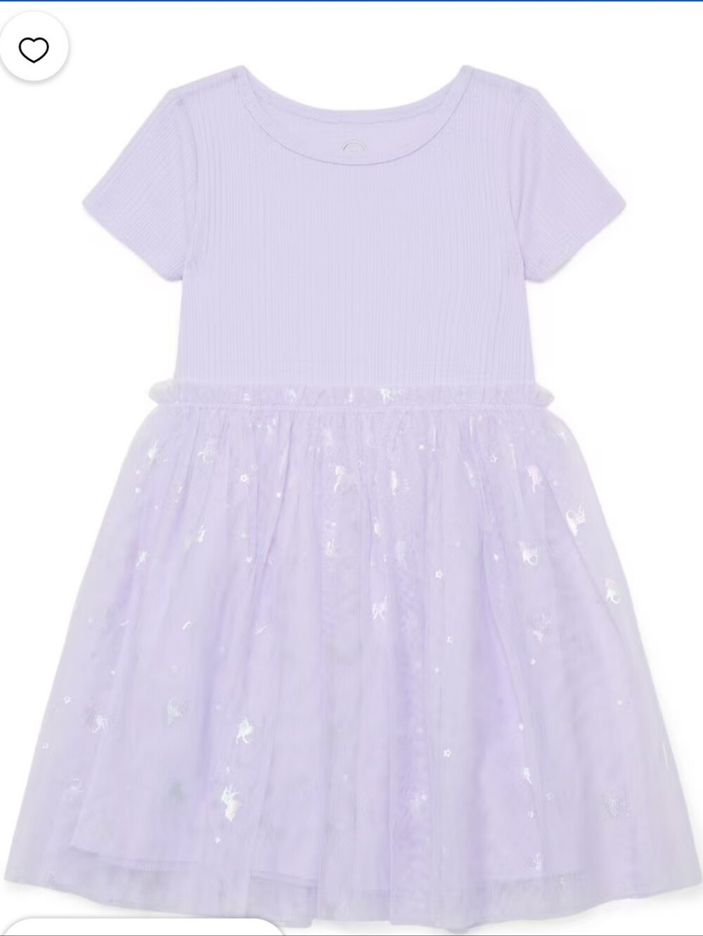 (Ew) Wonder Nation Girls'  Tulle Unicorn Party Dress